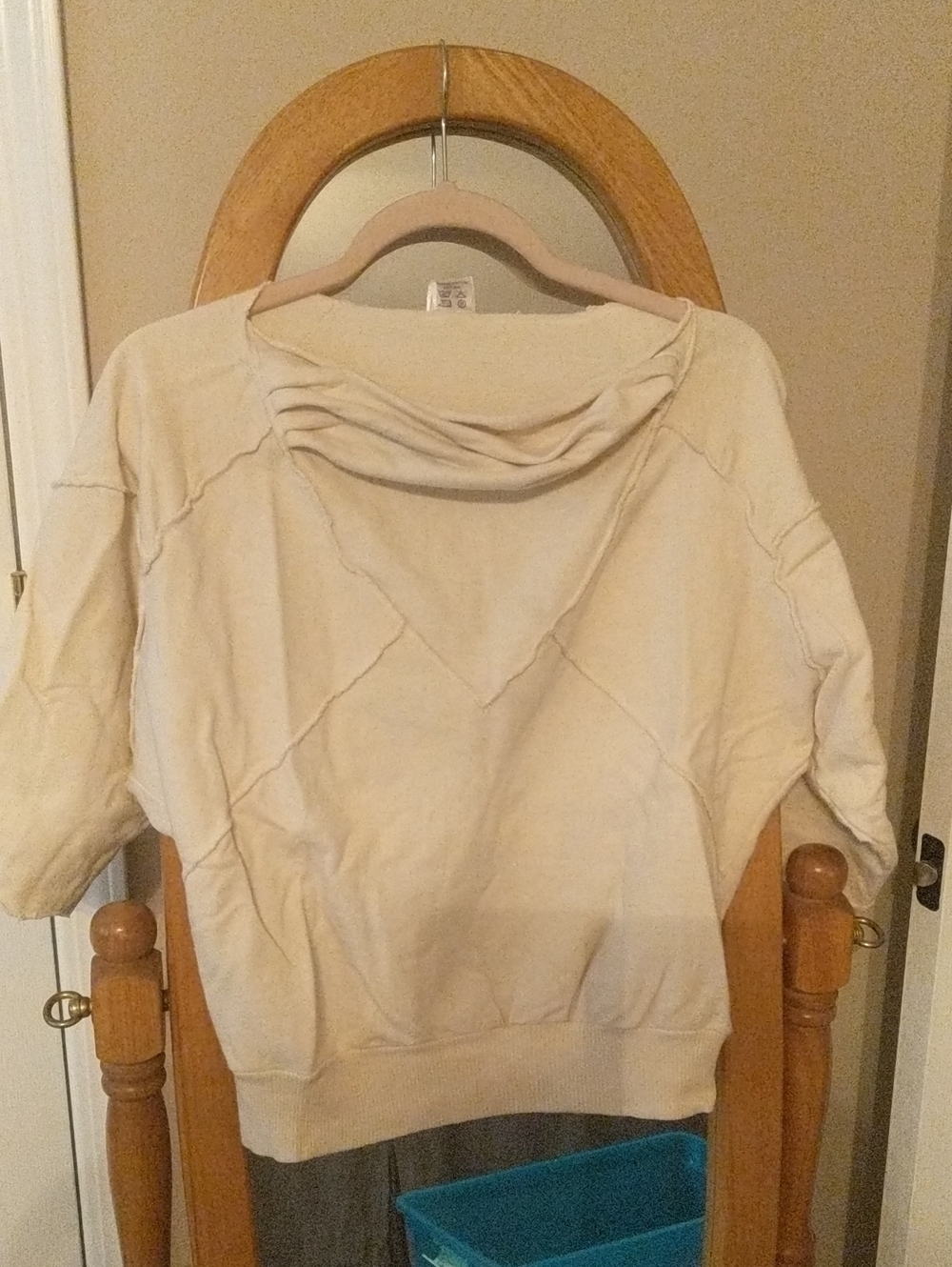 Vintage Cut Off Sweatshirt Top